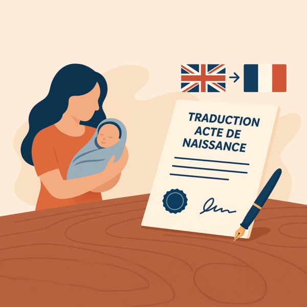 Traduction Acte de Naissance