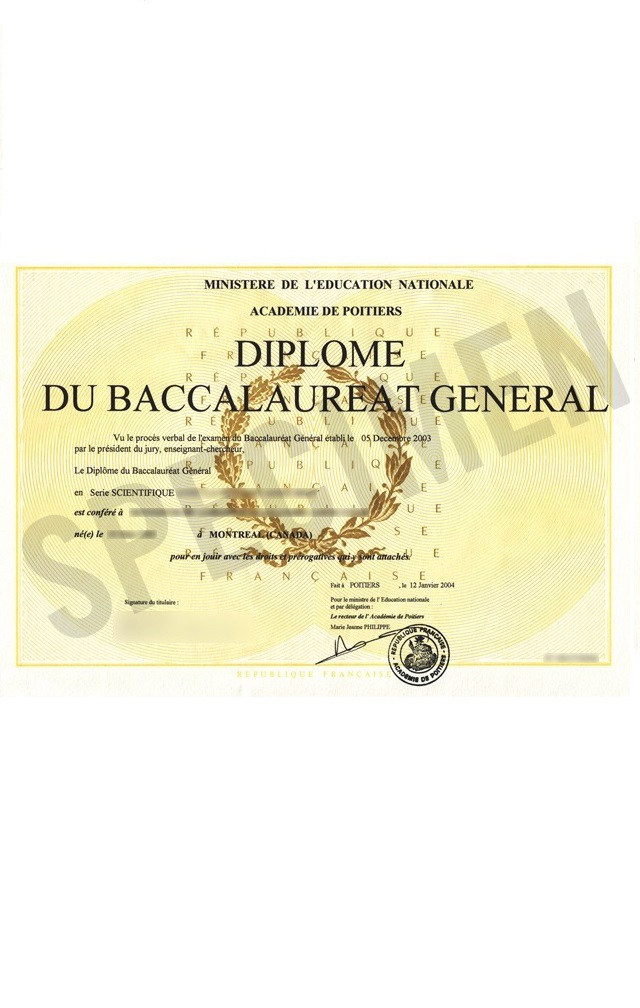 Traduction Certifiée > Diplômes et Attestations de Réussite