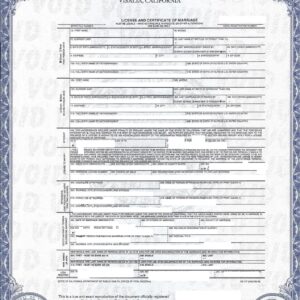 Marriage Certificate US/Philippines