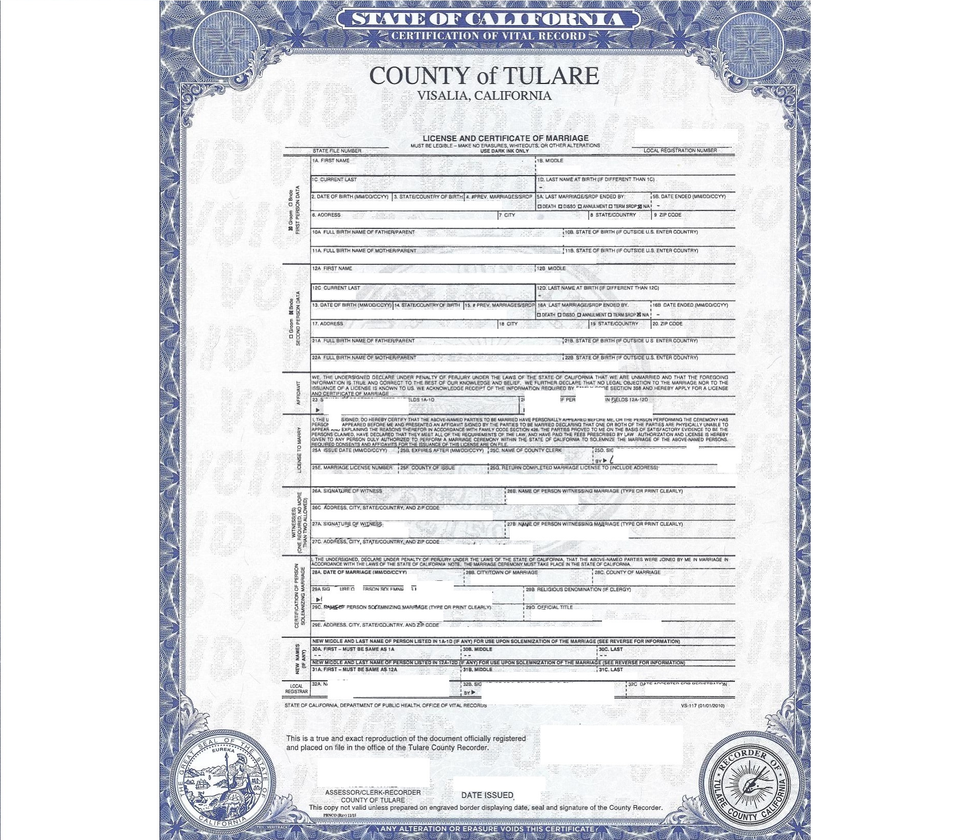 Traduction Certifiée > Acte de Mariage US/Philippin