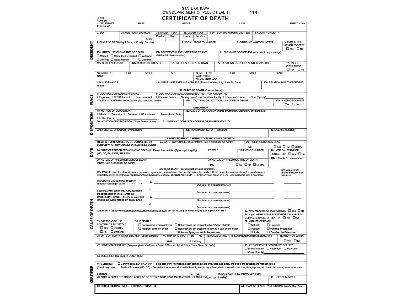 Death Certificate US/Philippines