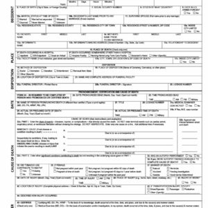 Death Certificate US/Philippines