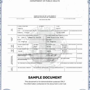Birth Certificate US/Philippines